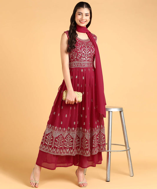 Merlot Kurti Set - Decize Clothing