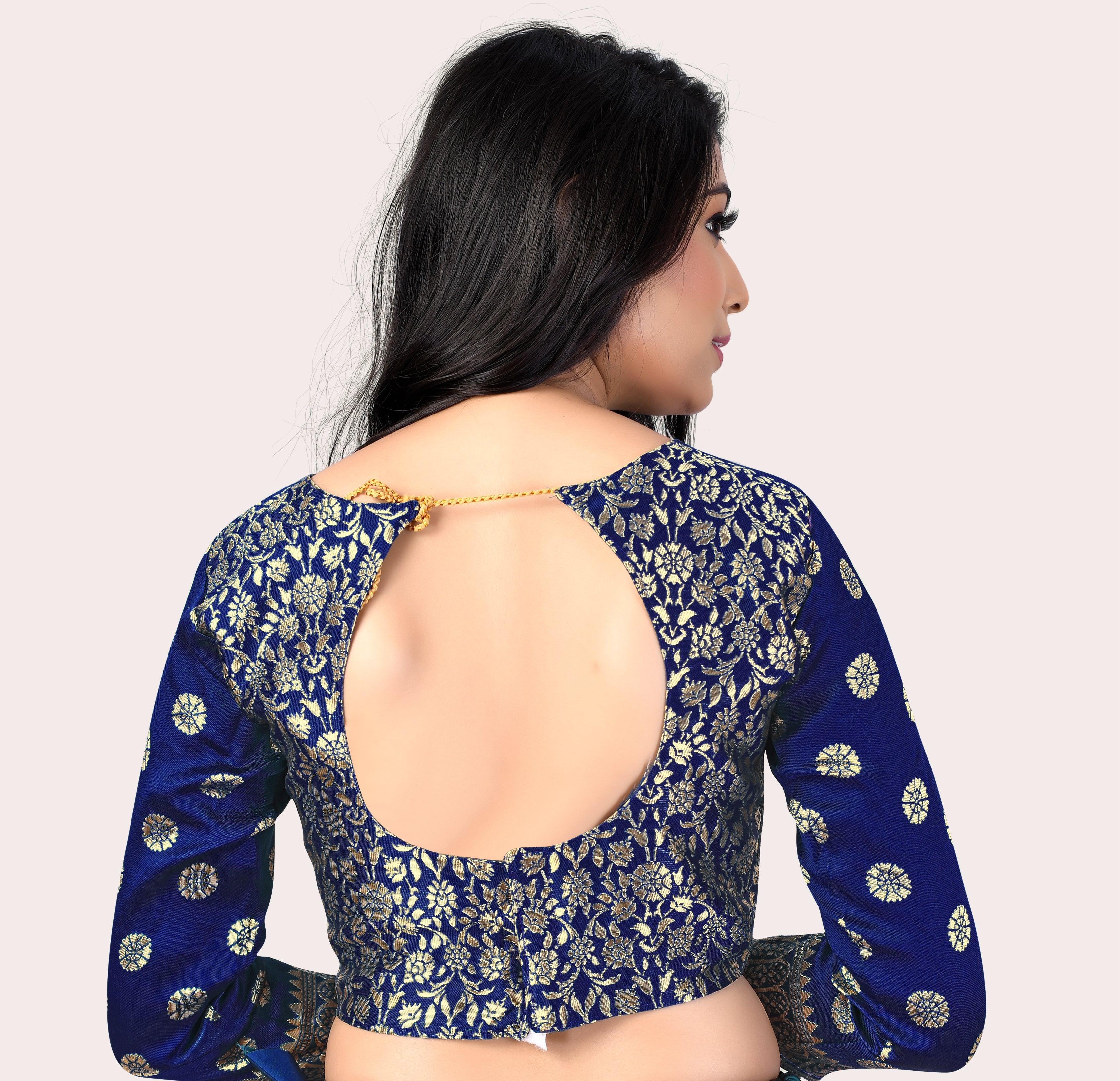 Timeless Treasure: Banarasi Lehenga Choli Set - Decize Clothing