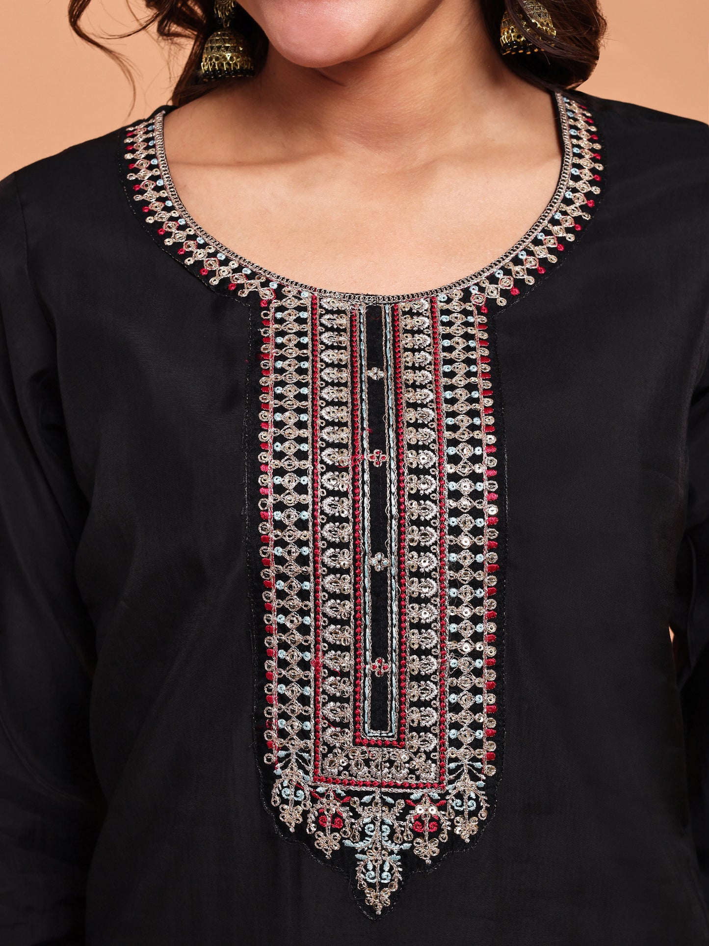 ONYX BLOOM KURTA SET