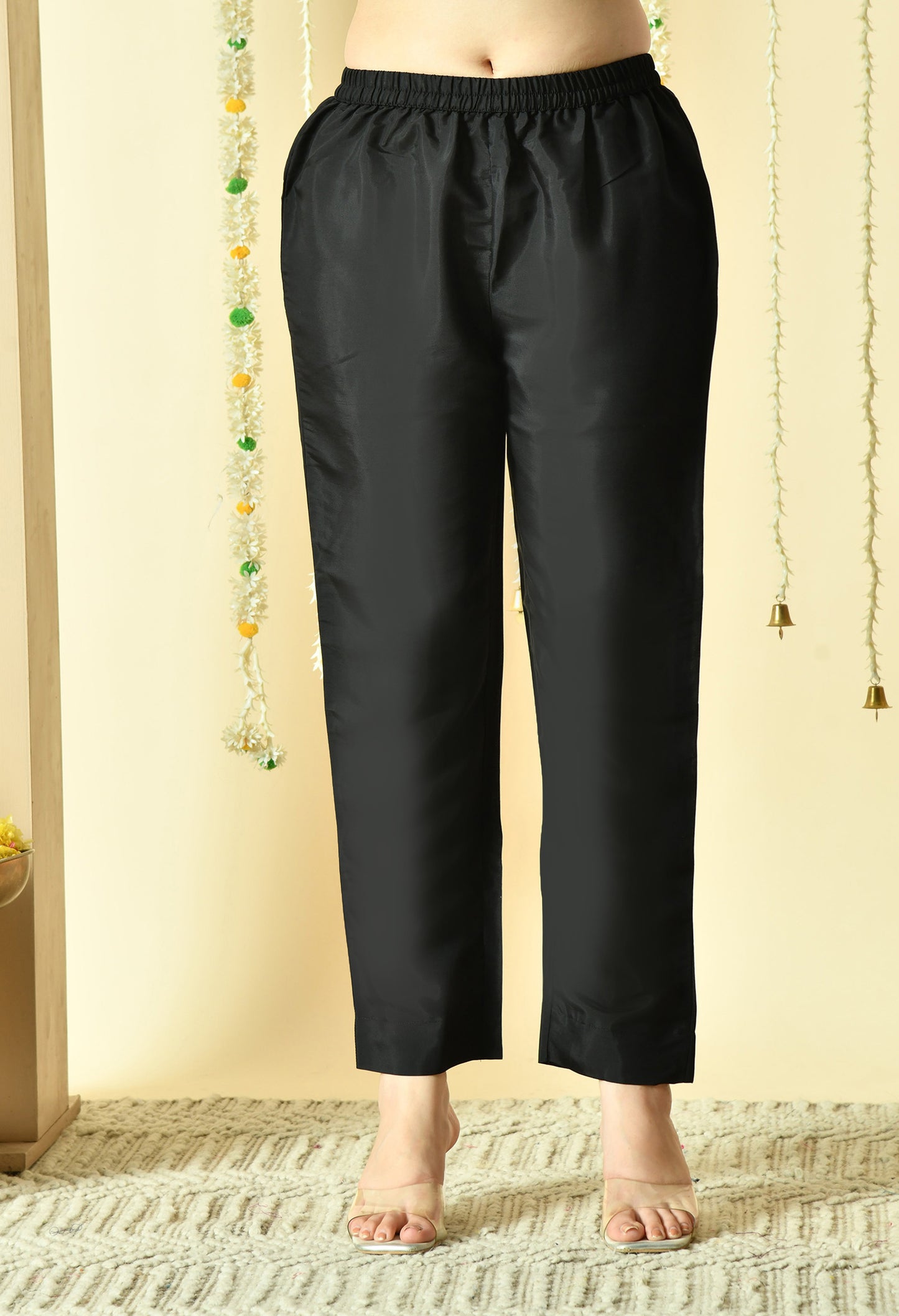 Gulab Embroidered Silk Kurta with Trouser & Dupatta