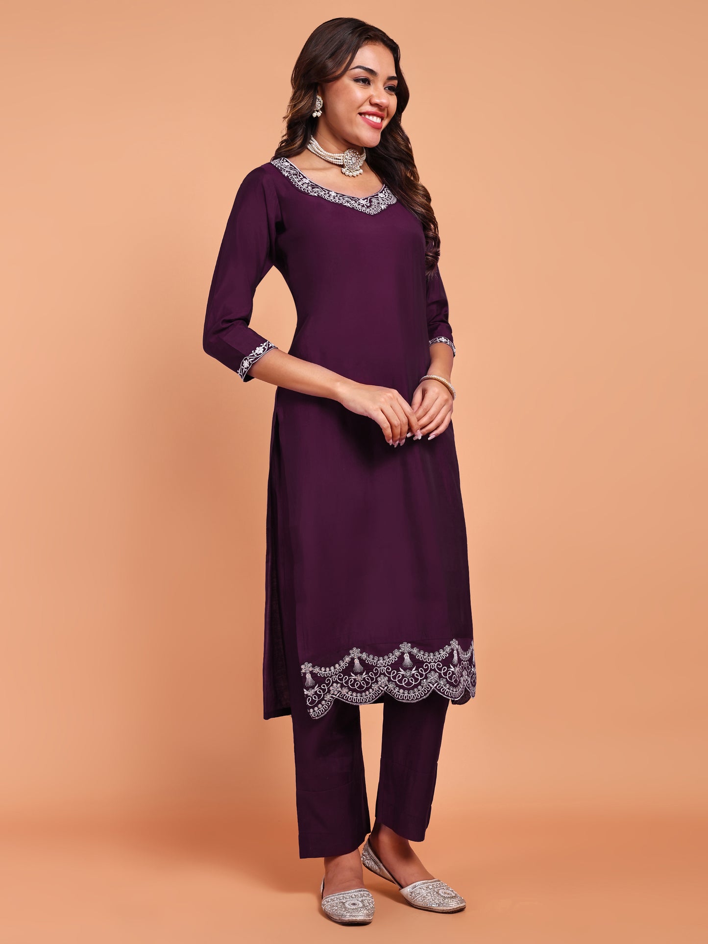 AURORA BLOOM KURTI SET