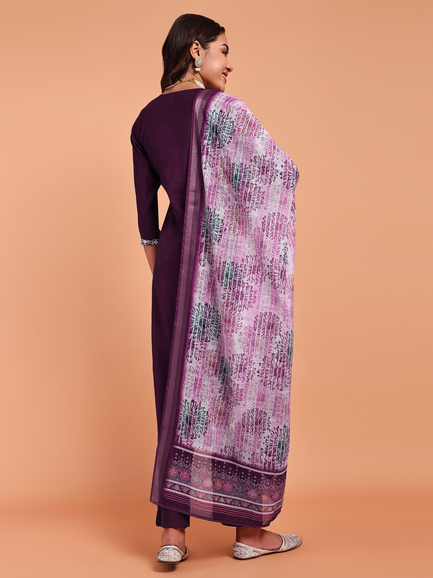 AURORA BLOOM KURTI SET