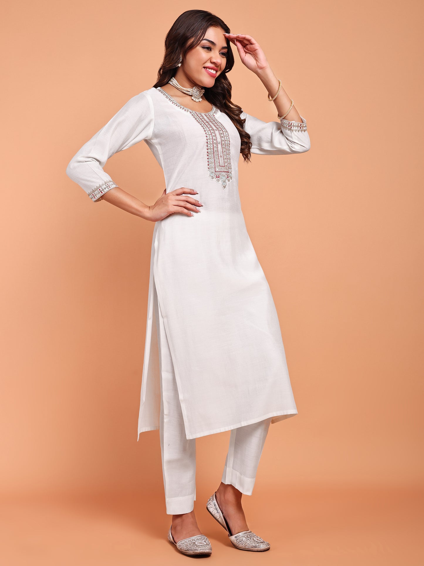 ONYX BLOOM KURTA SET