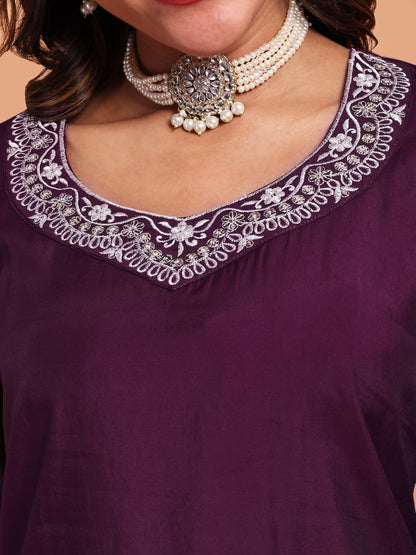 AURORA BLOOM KURTI SET
