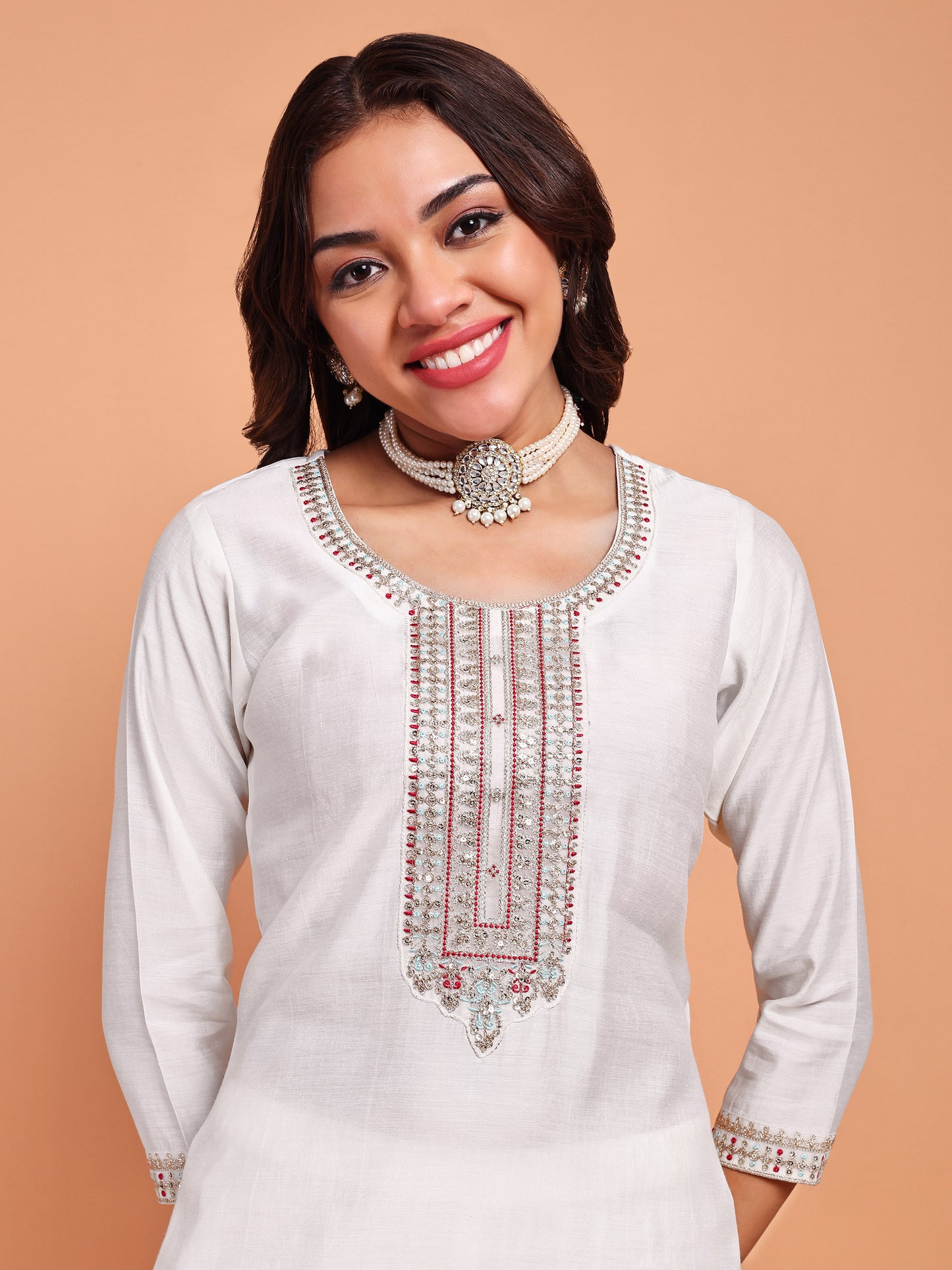 ONYX BLOOM KURTA SET
