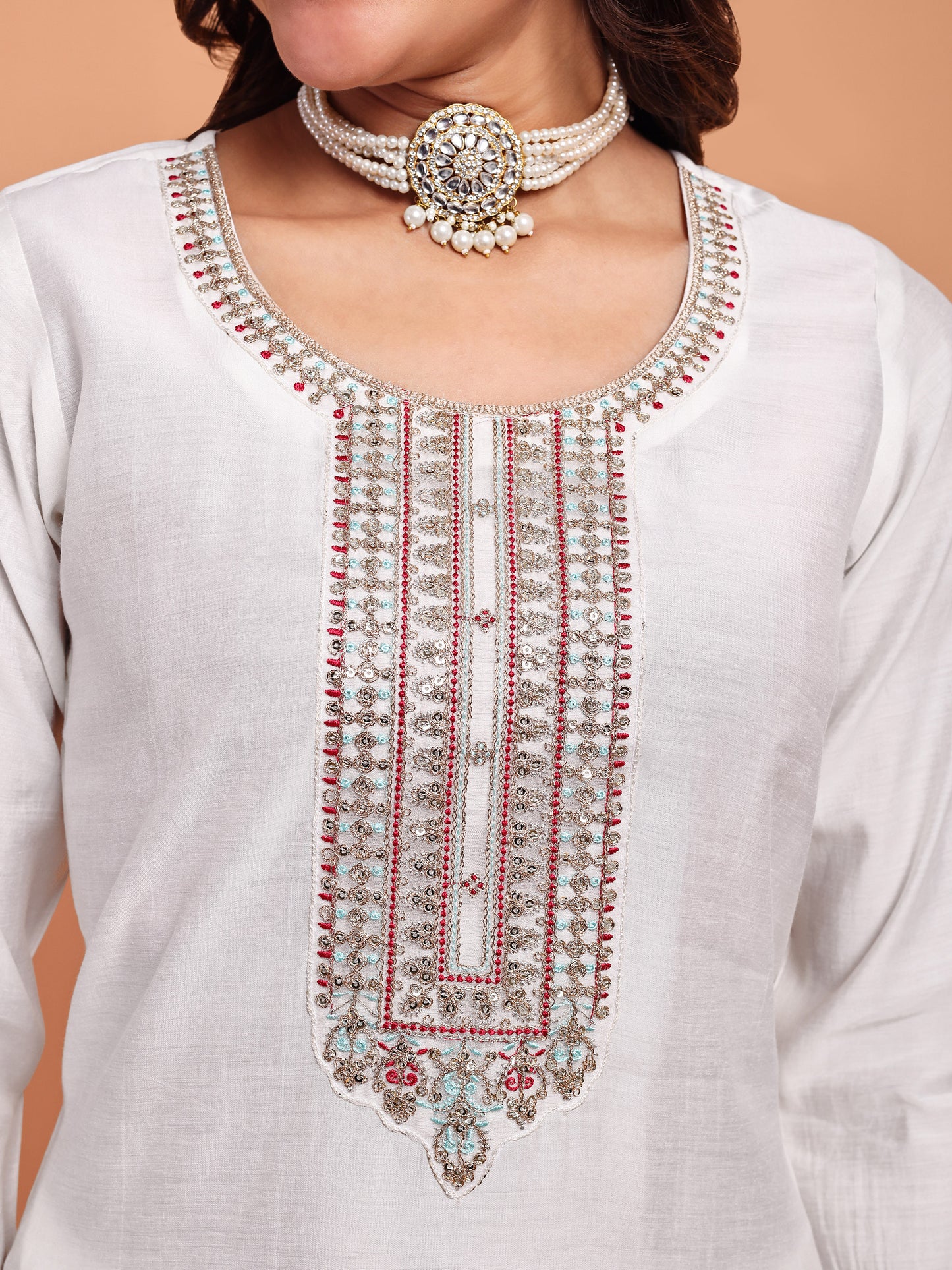 ONYX BLOOM KURTA SET