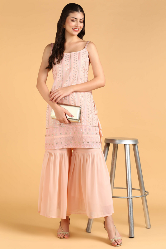 Flamingo Kurti Set