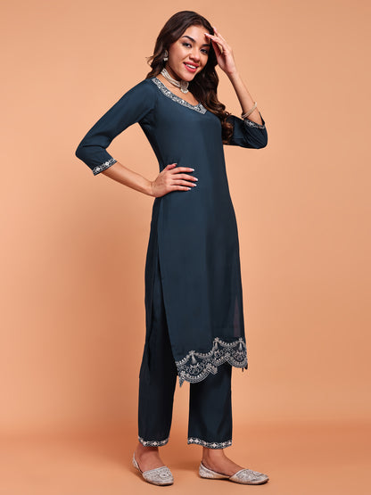 AURORA BLOOM KURTI SET