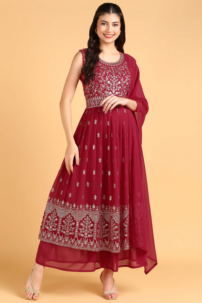 Merlot Kurti Set