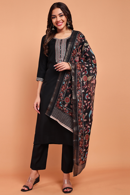 ONYX BLOOM KURTA SET