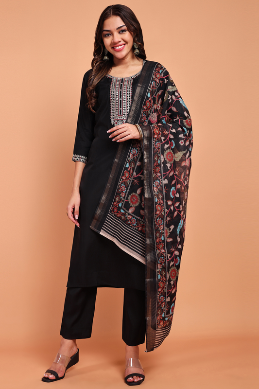 ONYX BLOOM KURTA SET