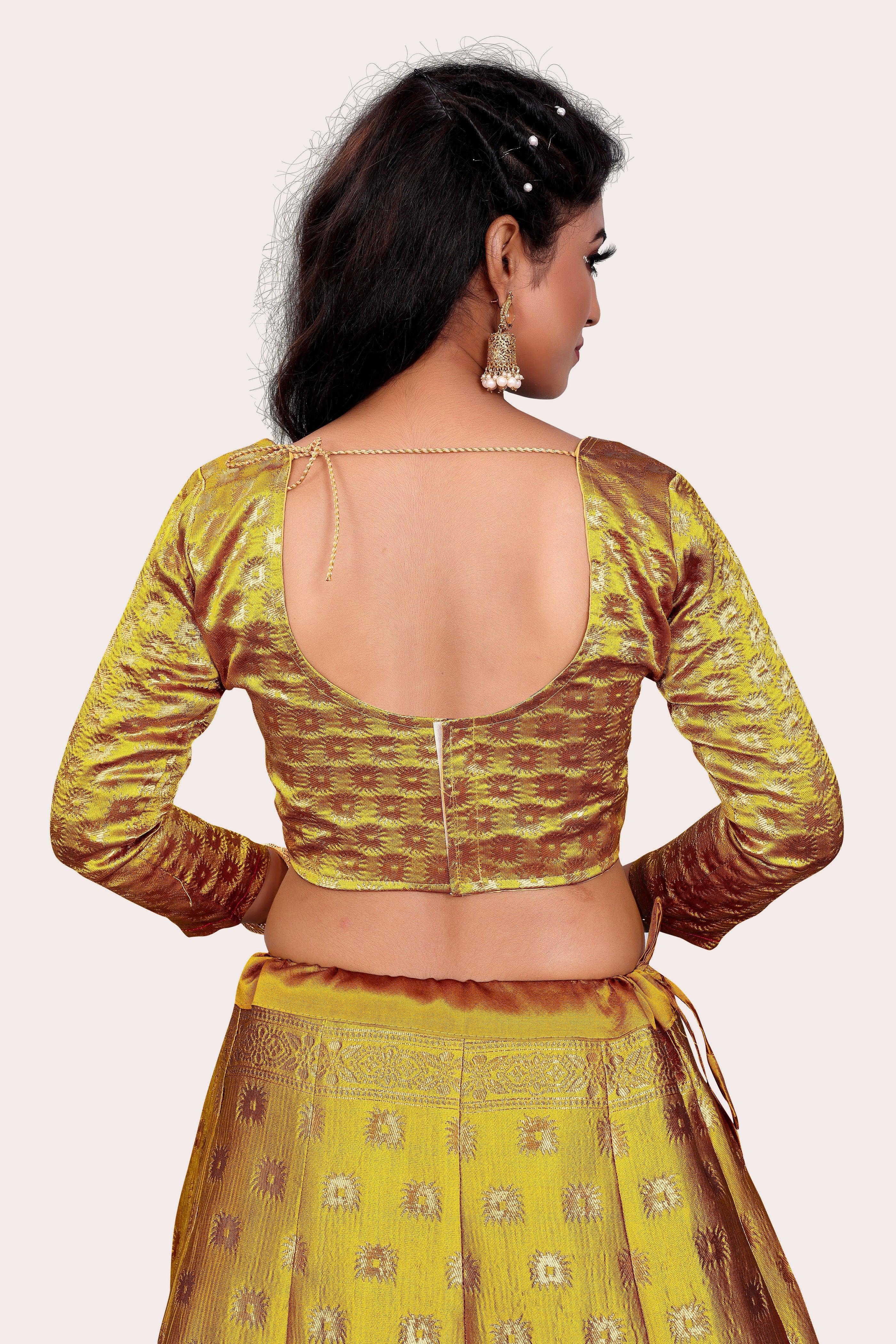 Timeless Treasure: Banarasi Lehenga Choli Set with Dupatta - Decize Clothing