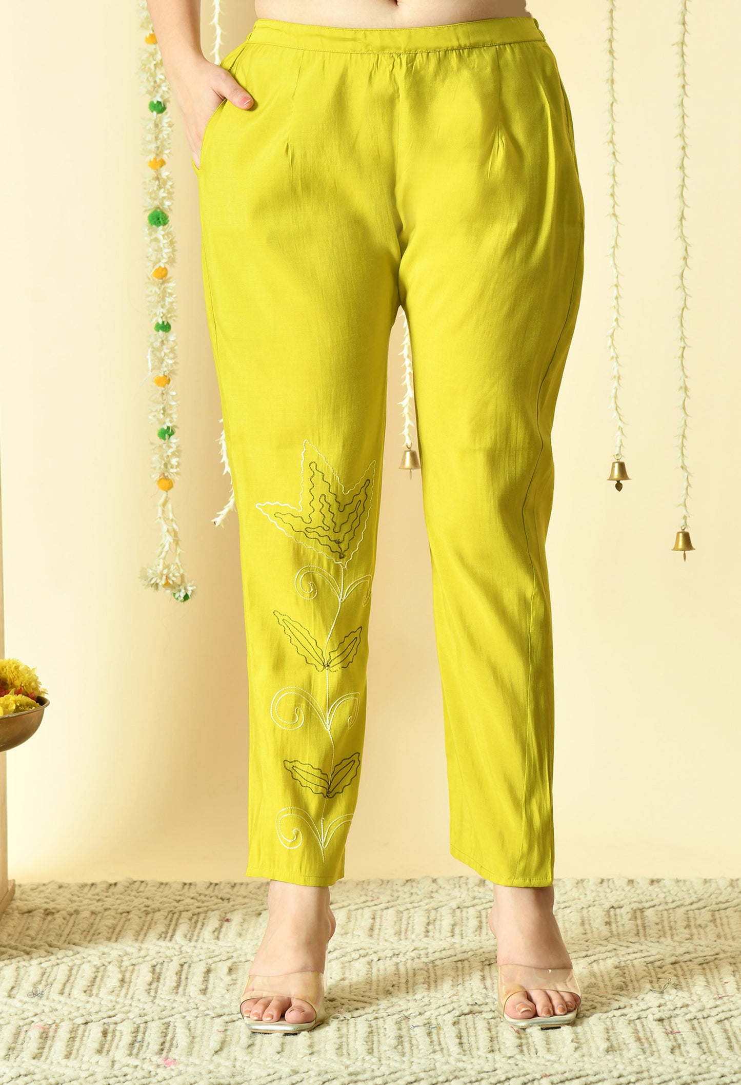 Amara Pure Silk Embroidered Co-ord Set