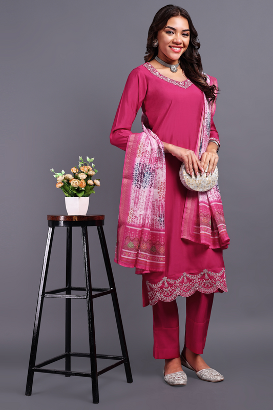 AURORA BLOOM KURTI SET