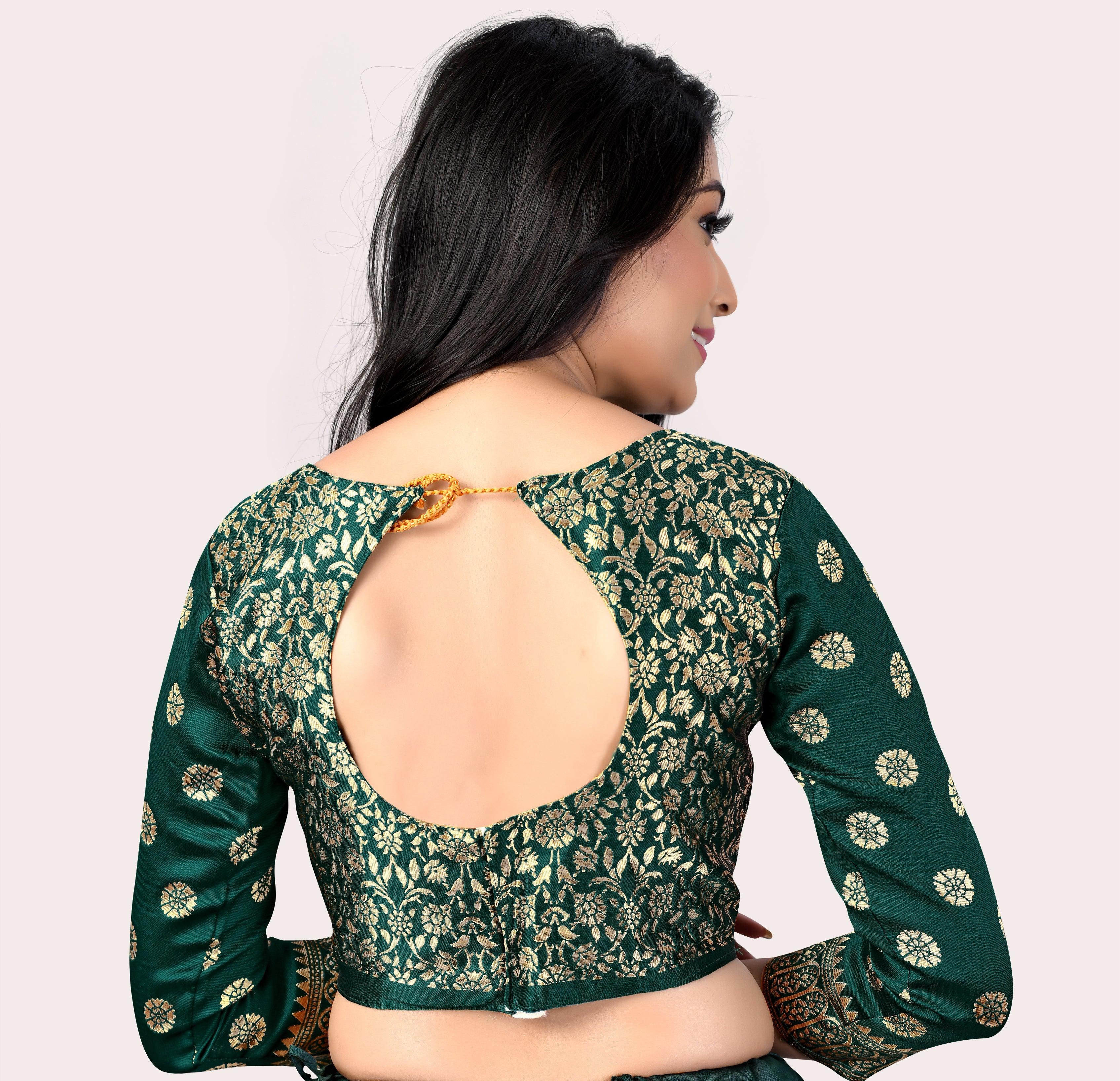 Timeless Treasure: Banarasi Lehenga Choli Set - Decize Clothing