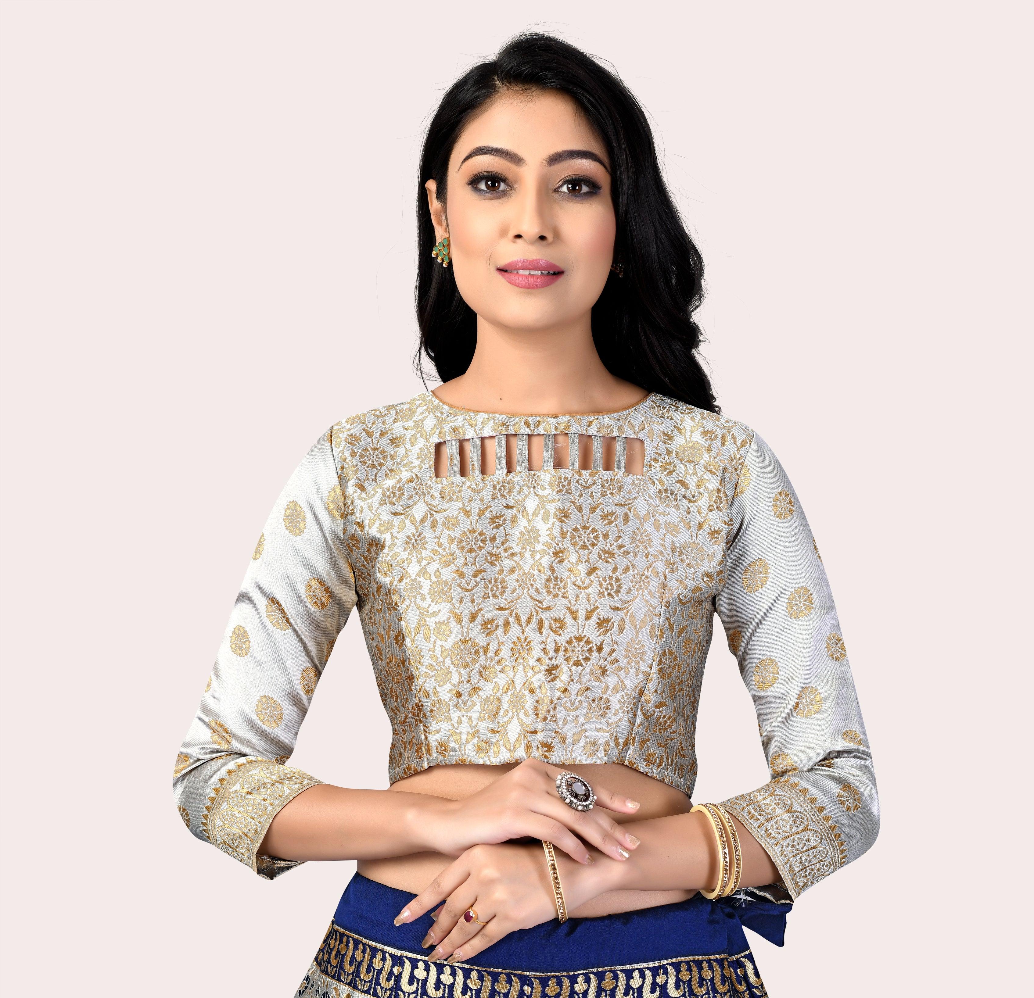 Timeless Treasure: Banarasi Lehenga Choli Set - Decize Clothing