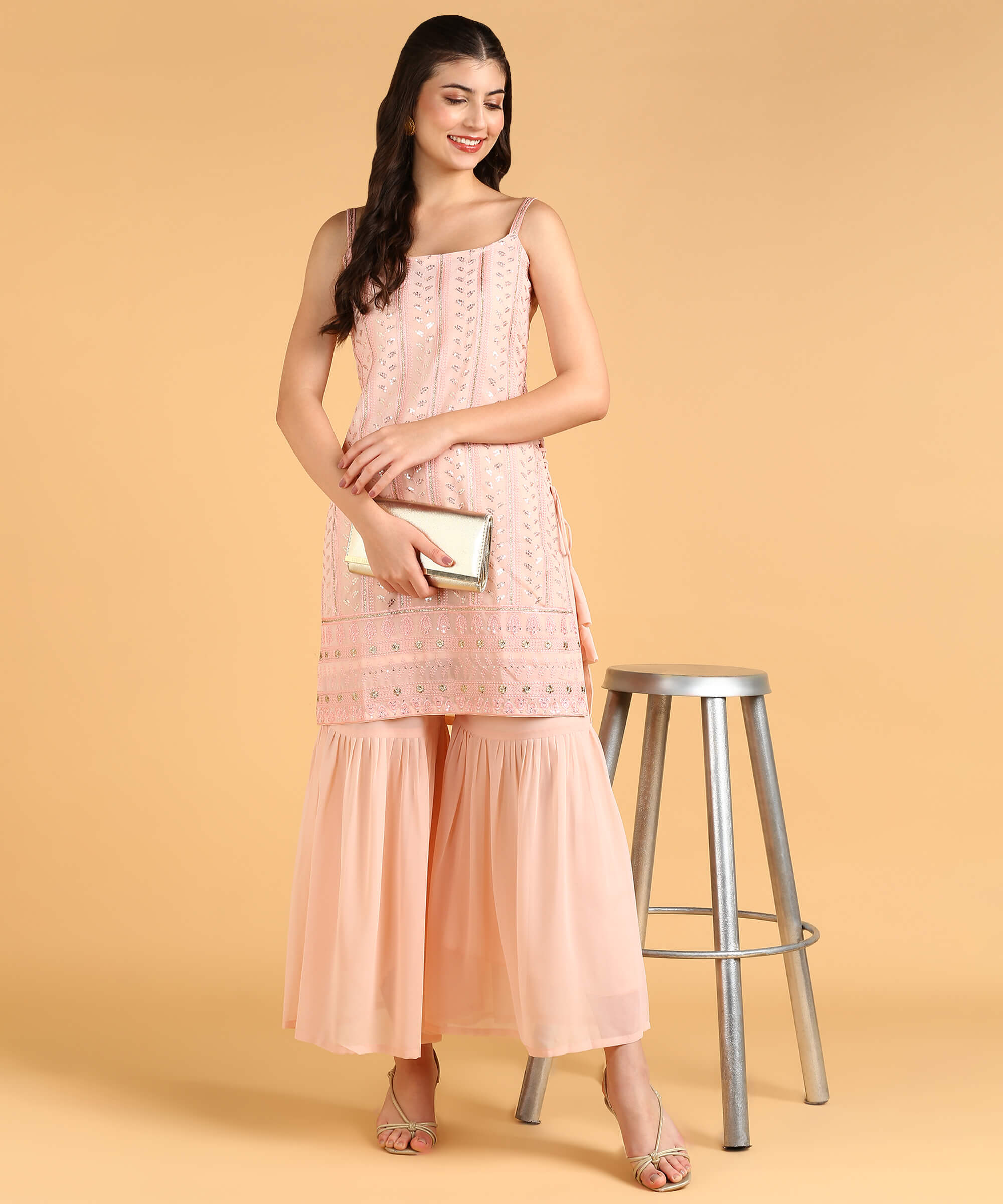 Flamingo Kurti Set