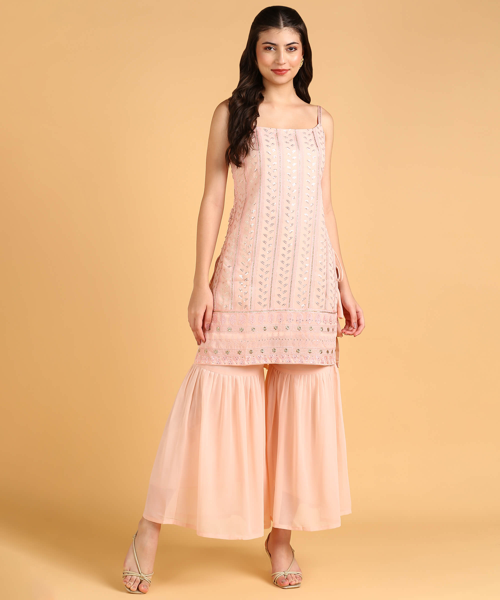 Flamingo Kurti Set