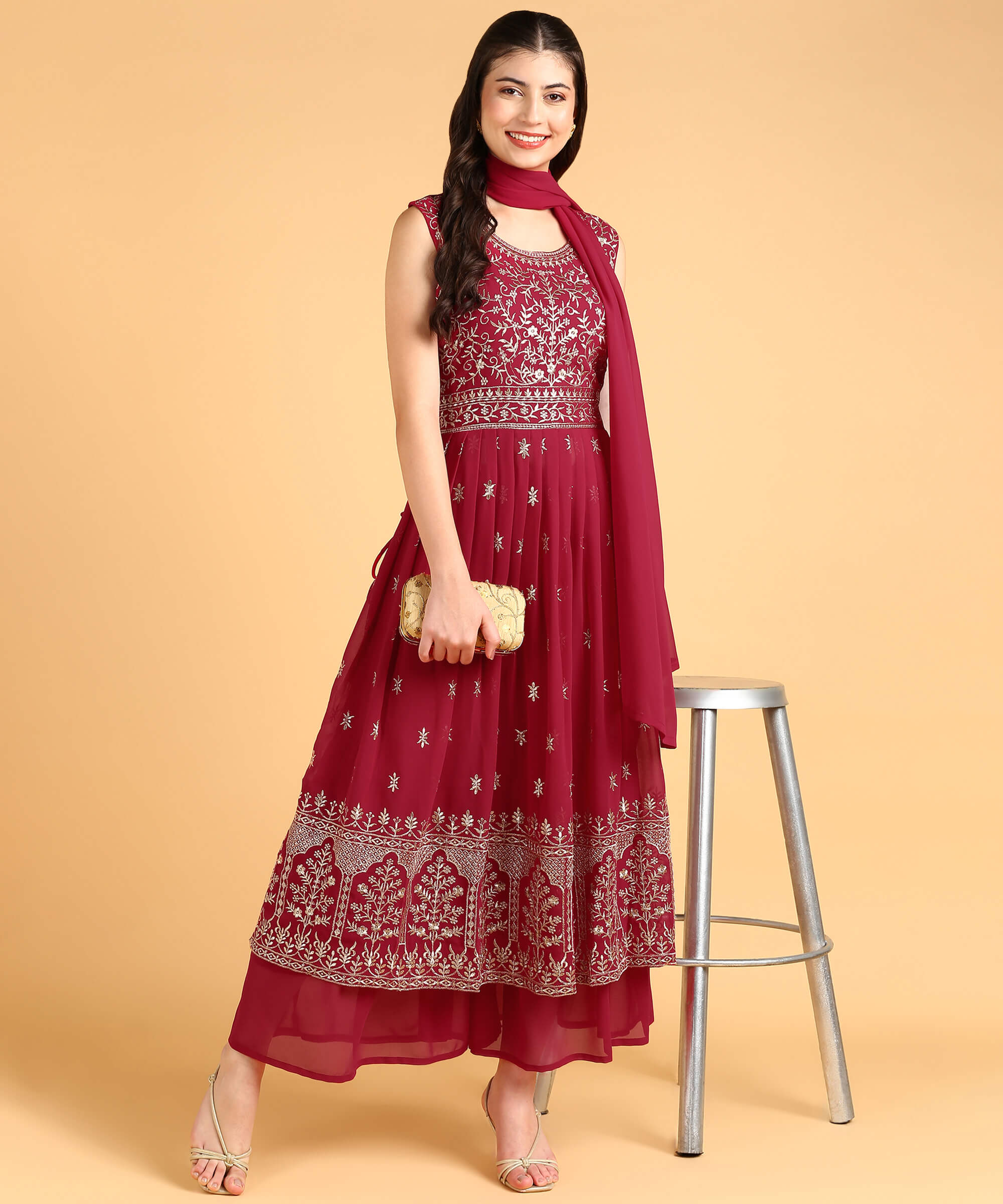 Merlot Kurti Set