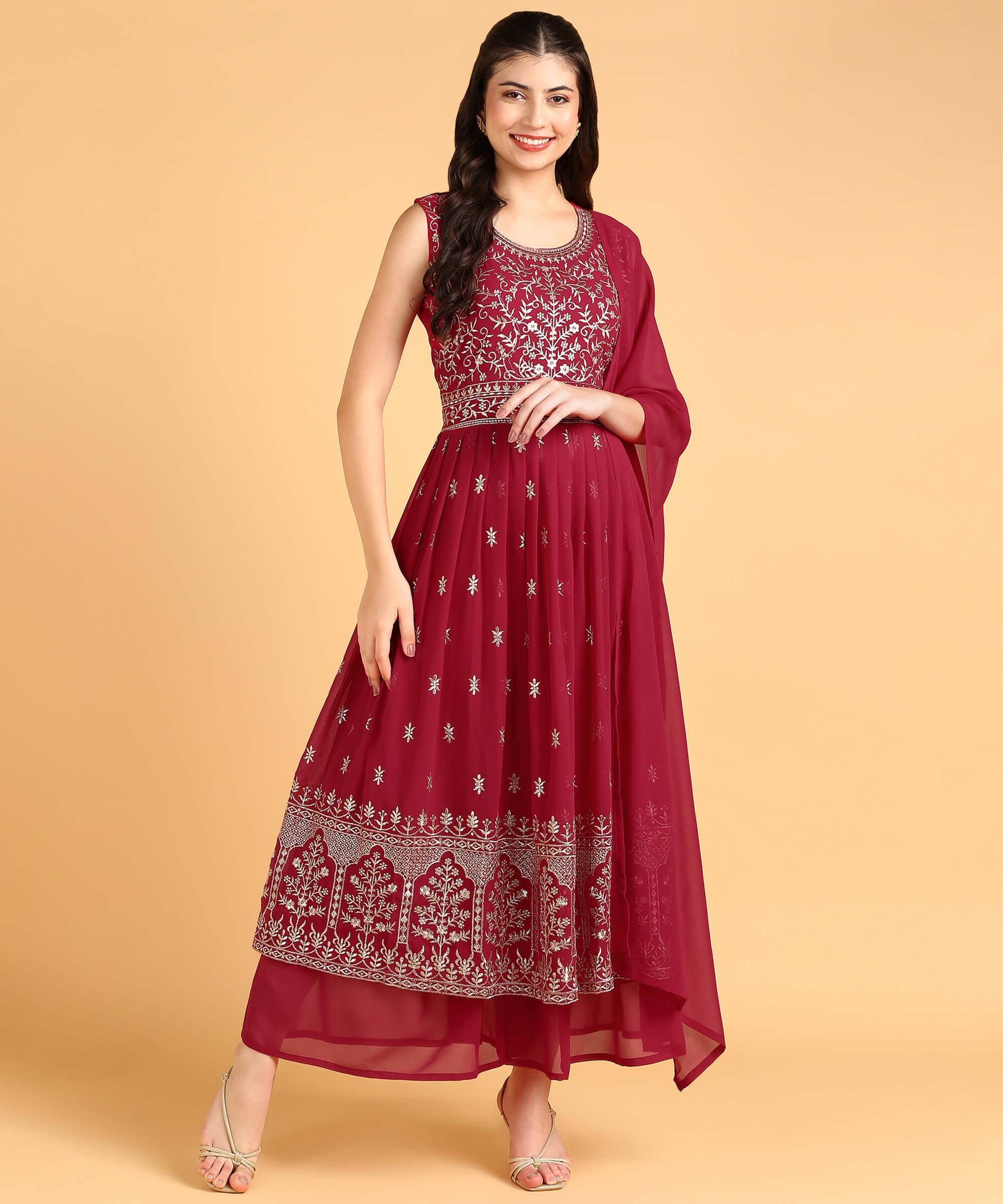 Merlot Kurti Set