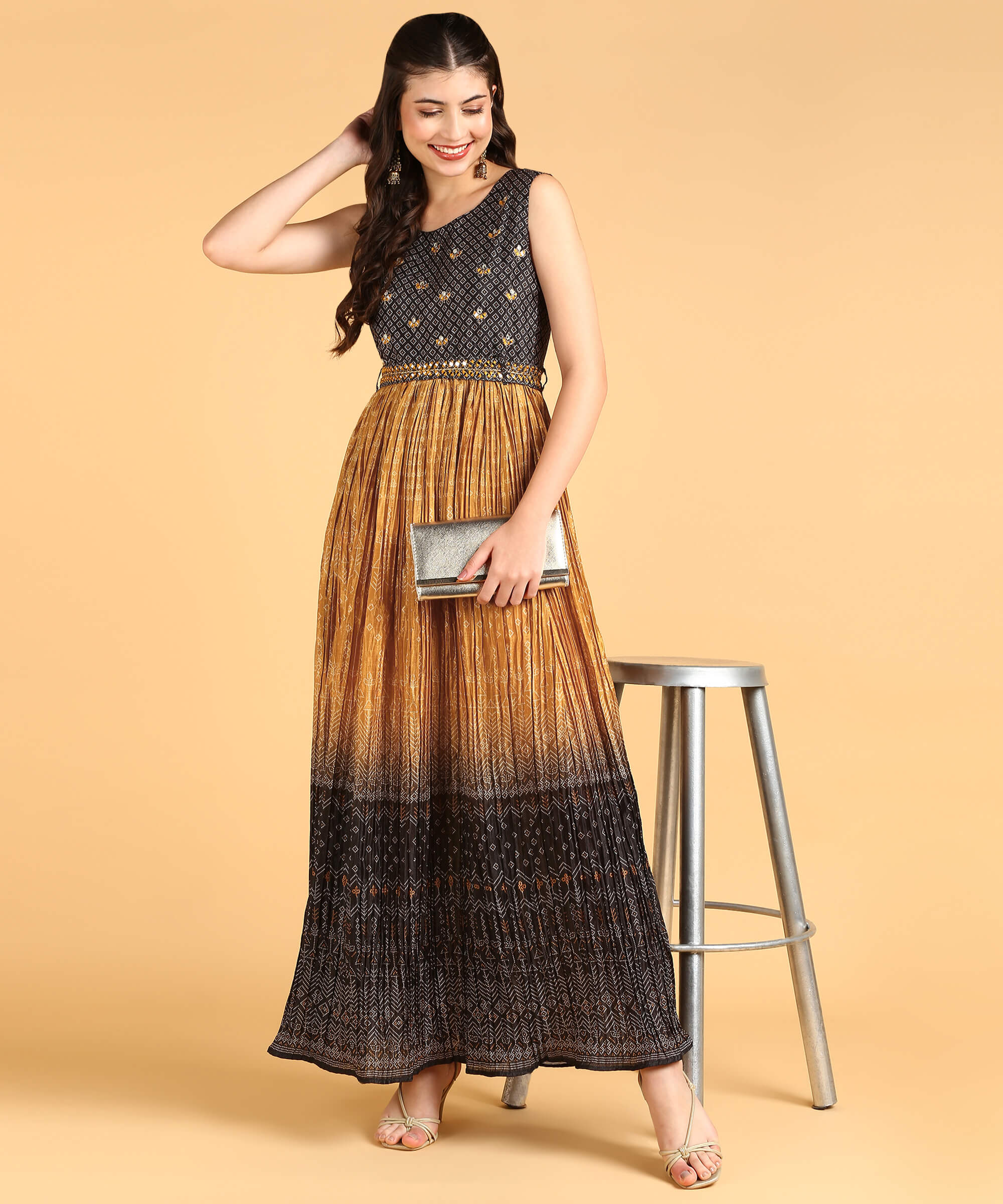 Congo Brown Gown