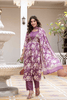 Tanisha Floral Printed Kurta Set with Dupatta
