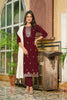 Tanvi Silk Blend Embroidered Kurta Set with Trousers and dupatta