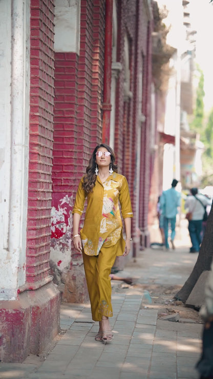 ARTISAN BLOOM CO-ORD SET