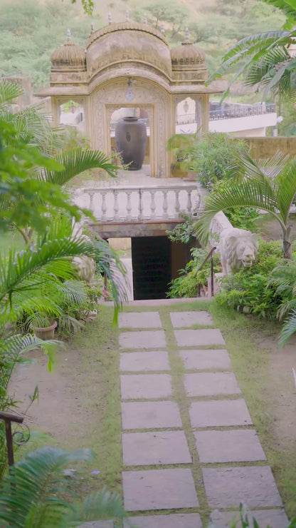 Sadgi Embroidered Printed Sharara Set with Dupatta